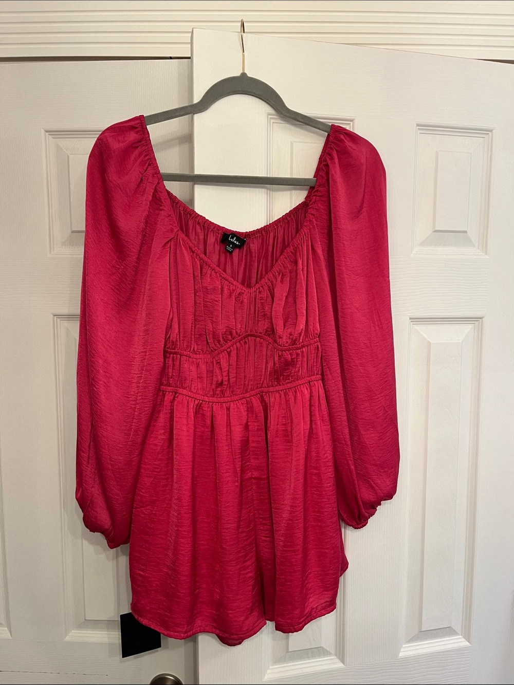 Lulu's Hot Pink Romper
